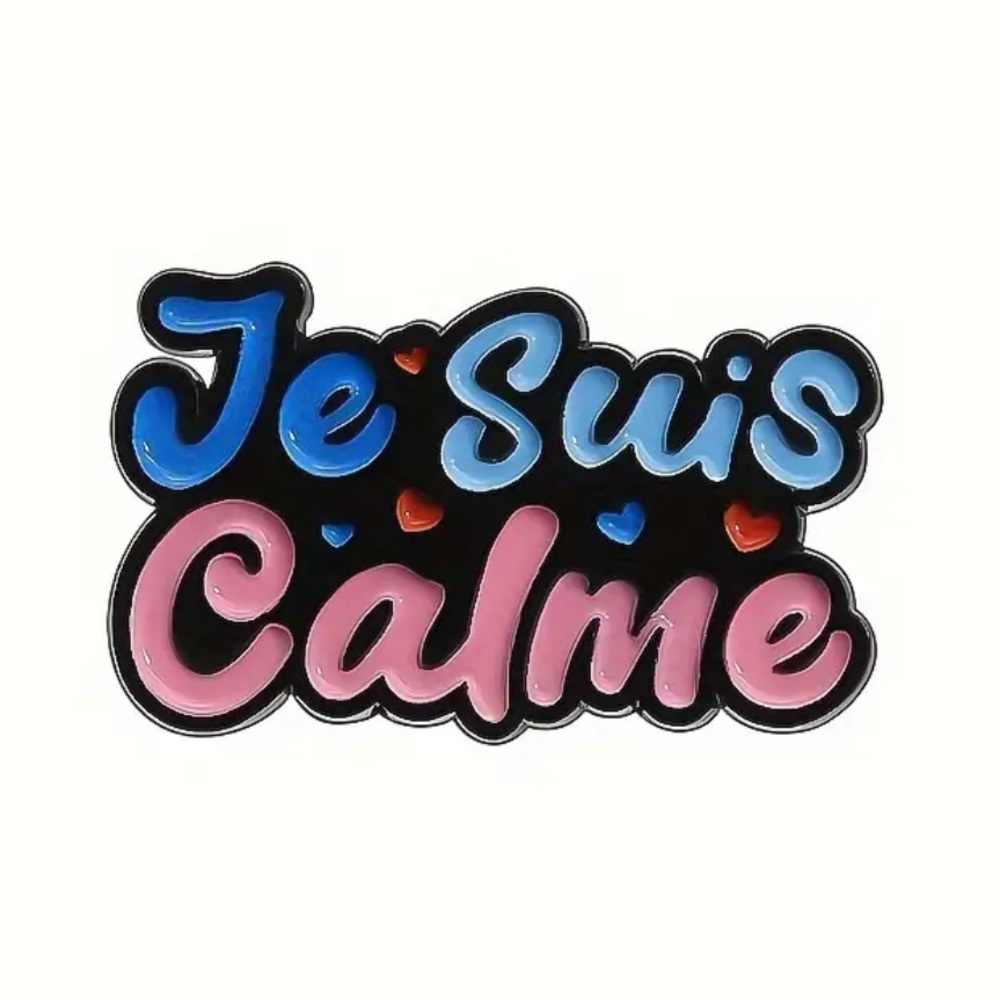 Taylor Swift Themed Enamel Pin "Je Suis Calme" from ME! Music Video NEW
